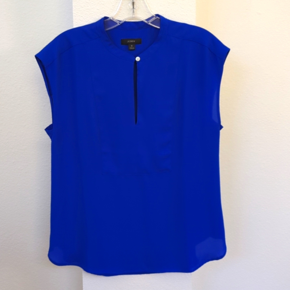 J. Crew Royal Blue Blouse